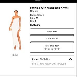 Nookie Estella gown revolve